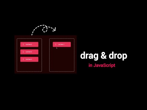 How To Create Drag & Drop Using HTML CSS And JavaScript | Drag And Drop In JavaScript