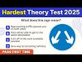 Theory Test 2025 UK: Pass First Time with Hardest & Latest DVSA Style Questions!