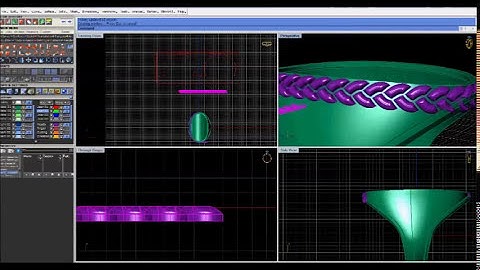 Matrix flow along surface