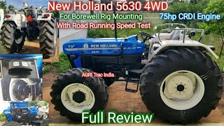 New Holland 5630 CRDI Tractor Review | For Rig Mounting | New Holland 5630 Review in Tamil | 5630