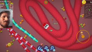 wormszone big worm snake game gameplay screenshot 5