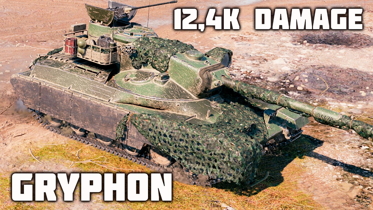 Gryphon WoT – 4Kills, 12,4K Damage