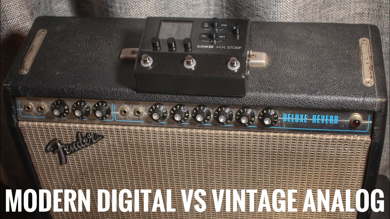 Line 6 HX Stomp versus Vintage Fender Deluxe Reverb, Same IR's. YouTube