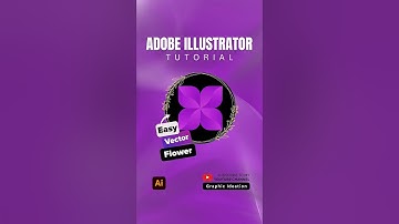 Easy Stunning vector Flower in Illustrator