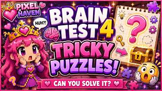 Brain Test 4: Tricky Puzzles Challenge! 🤔✨ Can Queen Pixel Solve Them All? screenshot 4