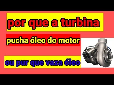 Vídeo: O óleo do motor lubrifica o turbo?