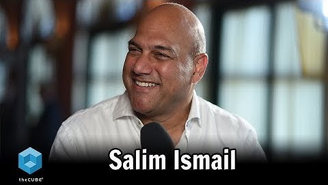 Salim Ismail, Singularity University | Blockchain Unbound 2018