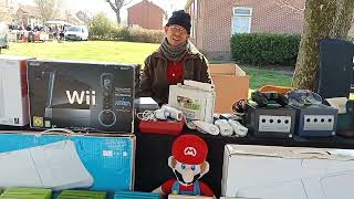 Team Harry De Vlogger Af De Markt In Beerta Met Diverse Mensen