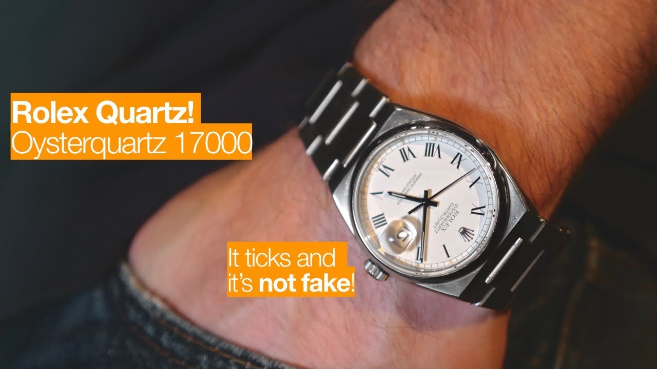 does a real rolex tick