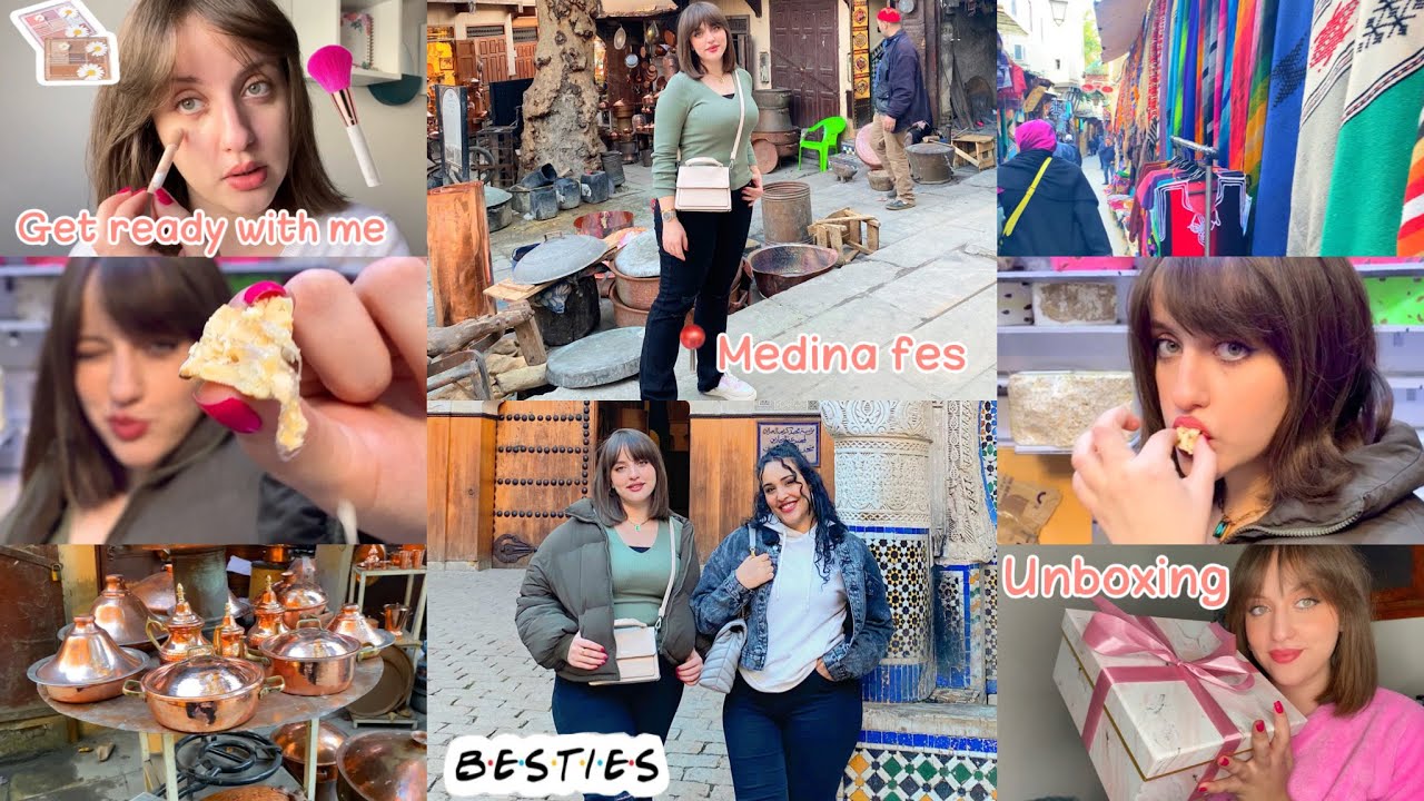 استعدو معي لخريجة على غفلة للمدينة القديمة د فاس😍وصلني بوكس غزاال 😍 شنو وجدت للعشاء ♥️😍