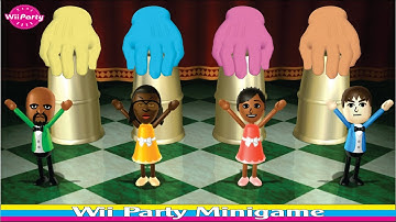 Wii Party - Board Game Island - Khaim200 Vs Sakura Vs Matt Vs Jackie (Matter CPU)