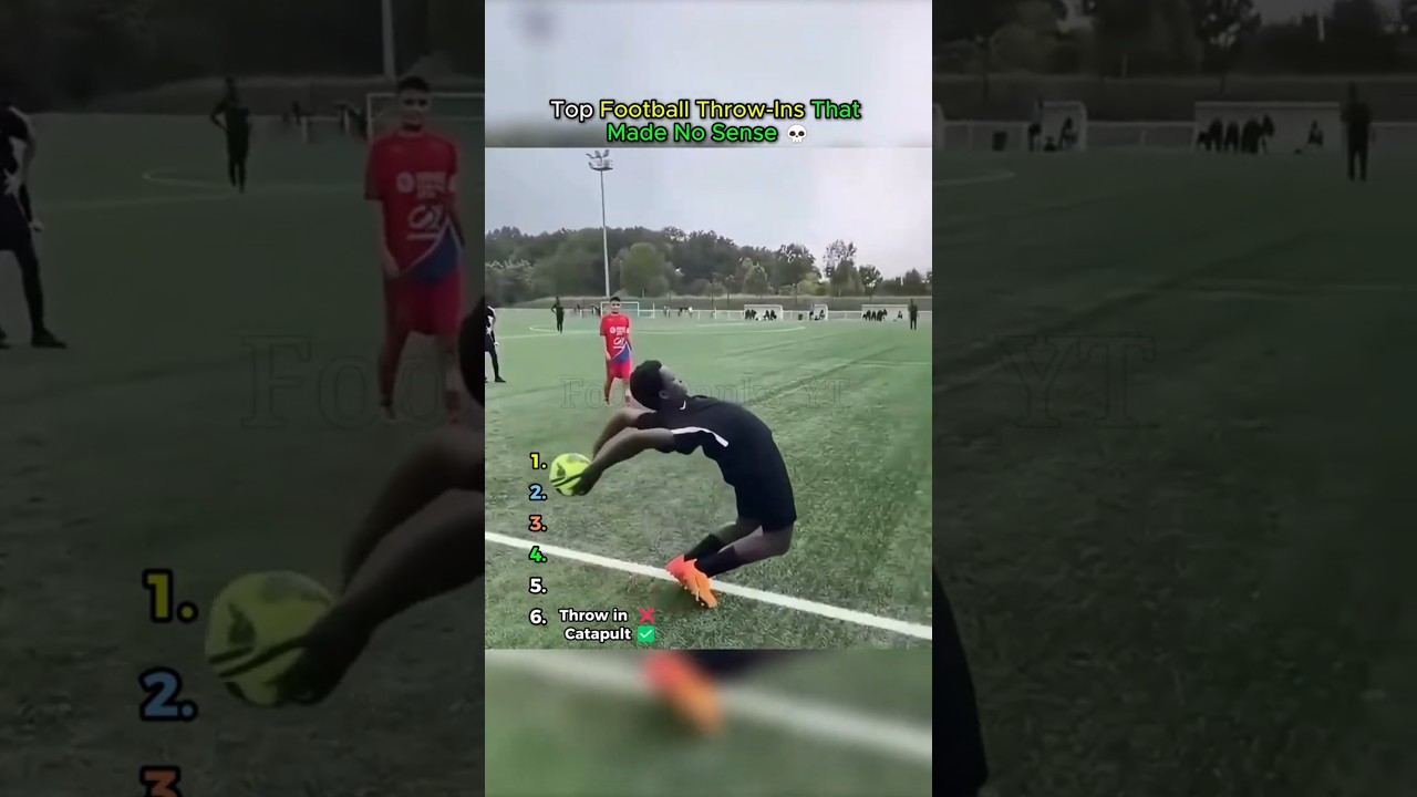 Top Big Brain Throw Ins in Football😭