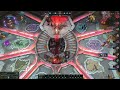 Leona fazendo os inimigos pagarem IPTU na arena