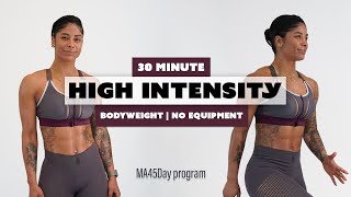 30 MINUTE FOLLOW ALONG BODYWEIGHT HIIT WORKOUT || GET READY FOR SUMMER AT HOME.