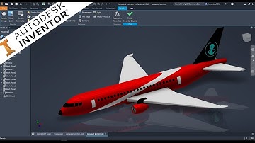 Autodesk Inventor Tutorial Aircraft Modeling part 3