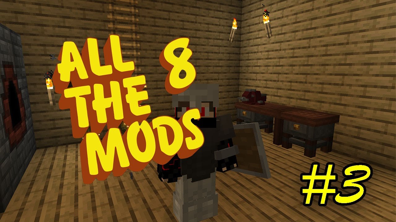 GREATEST STARTER WORKSHOP | All The Mods 8 | Episode 3 - YouTube