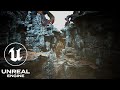 Unreal Engine 5 | Speed Level Design | Alien Canyon Trench