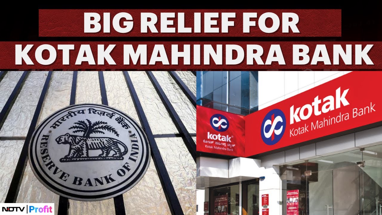 RBI Lifts Ban On Kotak Mahindra Bank From Issuing New Credit Cards