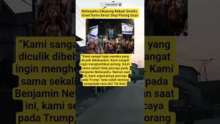 Rakyat  Israel Demo Besar Minta Stop Perang Gaza, Netanyahu Dikepung Rakyat Sendiri Viral