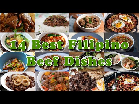 Kreasi Masakan 14 MAKANAN SAPI FILIPINO TERBAIK | RESEP DAGING SAPI FILIPINO | MAKANAN FILIPINA | Dapur Pepperhona Yang Bergizi Tinggi