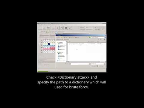 How to find a password for SFP transceiver using brute-force attack by dictionary?