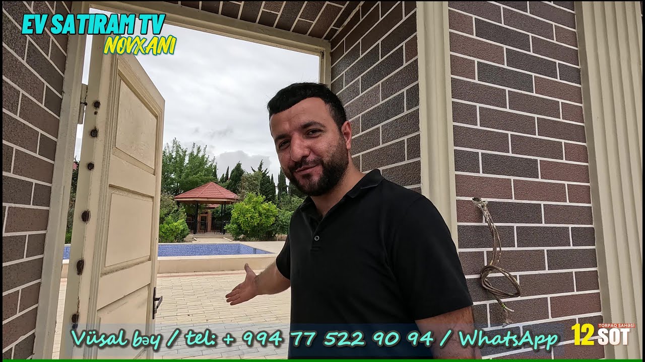 YENİ ! 👉 Novxanıda! 🌳 Ən Prestijli olan  Ərazidə 🏡 Röya Kimi Ev - Ev Sahibi ilə Eksklüziv Müsahibə