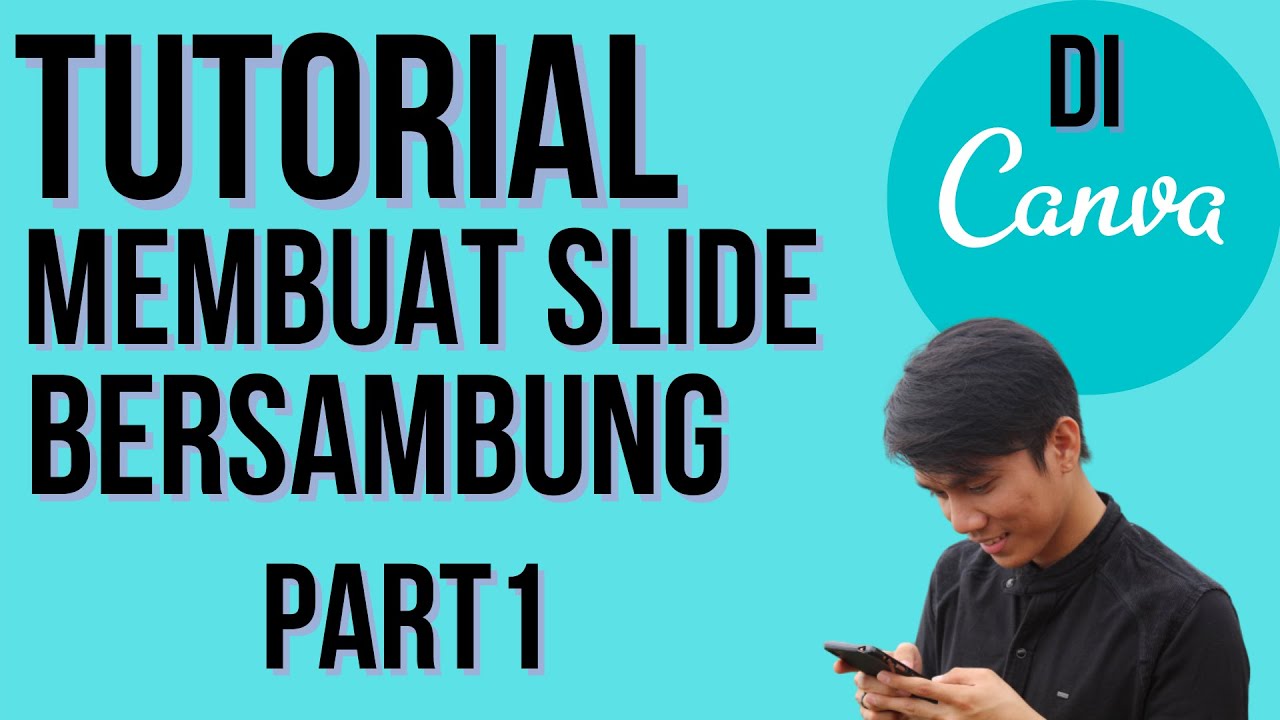 TUTORIAL CANVA MEMBUAT SLIDE BERSAMBUNG UNTUK MICROBLOG INSTAGRAM