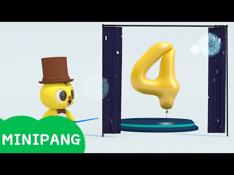 [미니팡 에스파냐] 미니특공대 | 마술 숫자 놀이 | 숫자놀이 | 에스파냐어 | 스페인어| Color play | <strong>Mini</strong>-Pang <strong>TV</strong> 3D Play