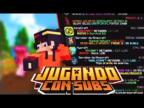 💥 PvP con SUBS en servidores NO PREMIUM | Minecraft directo 🎮