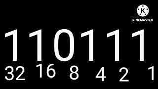 Binary Numbers to 2048 3.0! (Roboto Version)