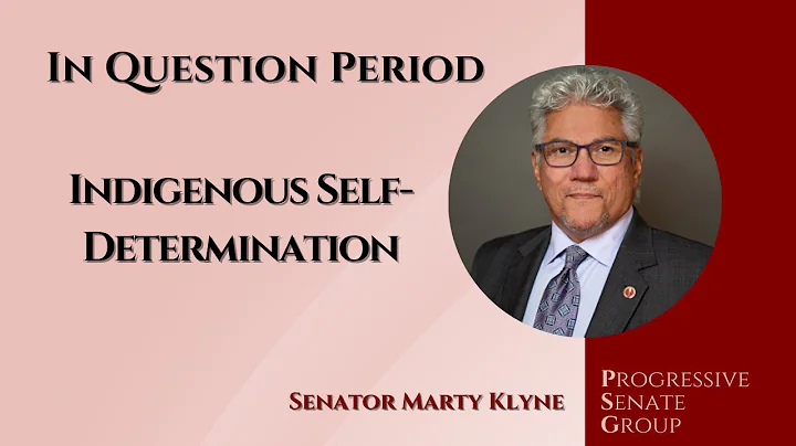 Senator Klyne asks about Indigenous self-determination - October 1, 2024 (English feed)