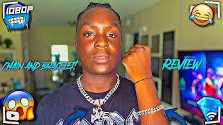 TEMU DIAMOND CHAIN AND BRACELET REVIEW!! 💎🥶