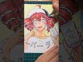 母です。 オーバーライド #重音テト コピック塗り