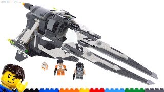 LEGO STAR WARS 75242 BLACK ACE TIE INTERCEPTOR NEUF 