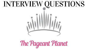 Interview Lightning Round #6 - The Pageant Planet