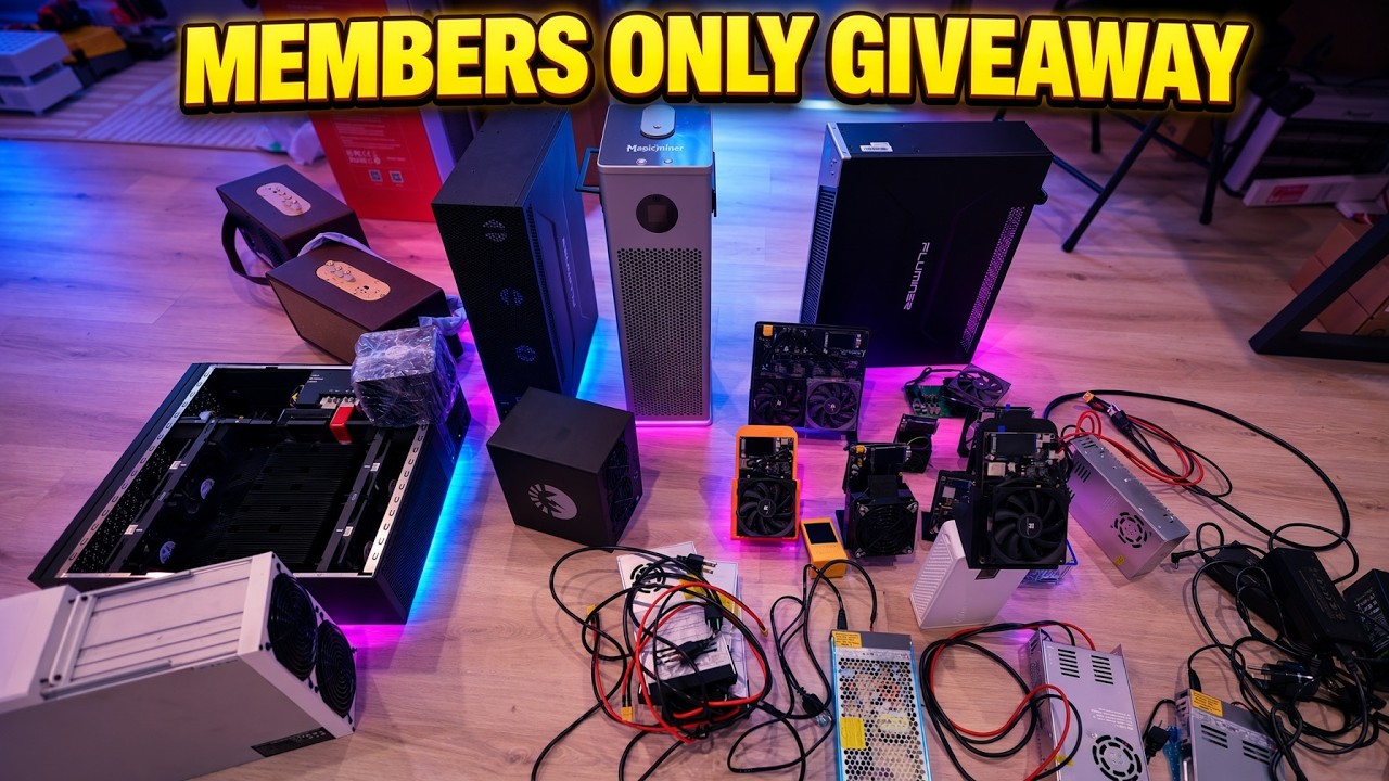 The State of Crypto Mining... & MEMBERS ONLY GIVEAWAY!