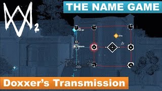 Watch Dogs 2 - How To Trace The Doers Transmission The Name Game