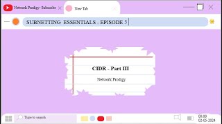 Information CCNA 200-301 | Subnetting Essentials | Episode 5 | CIDR III | #cisco | #ccna | #cidr | #subnetting | News
