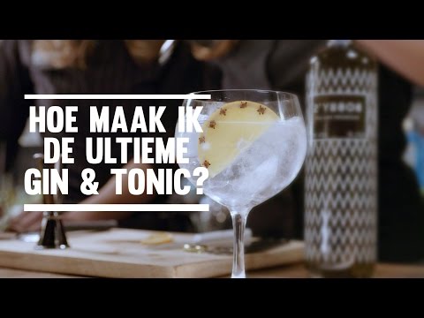 Video: Hoe gin-tonic te garneren?