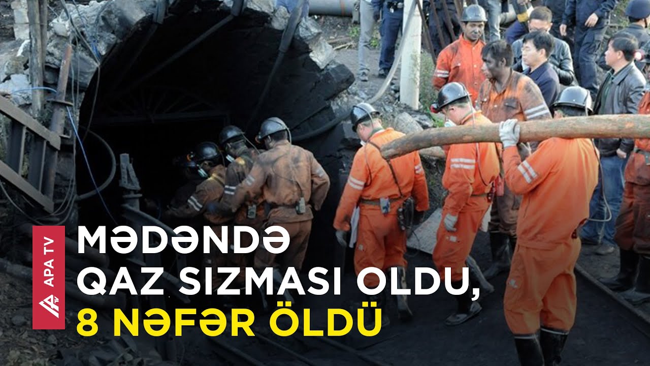 Çində kömür mədənində qaz sızması baş verdi - APA TV - YouTube