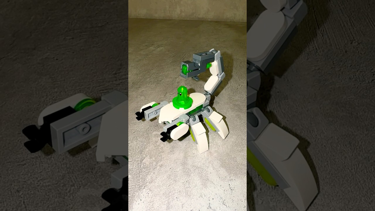 Unleash the Wild LEGO Z-Blob Scorpion Beast!