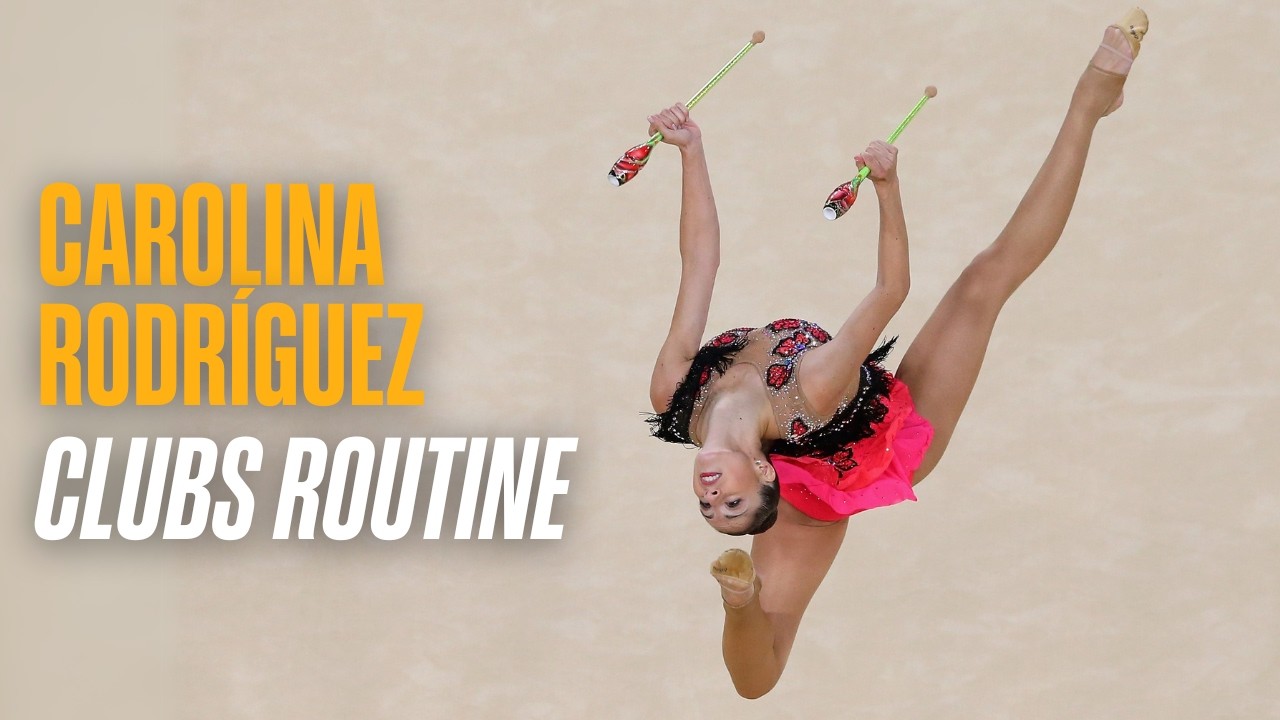🔥 Clubs Magic from Carolina Rodríguez – Full routine at the Rio Olympics 2016 💫