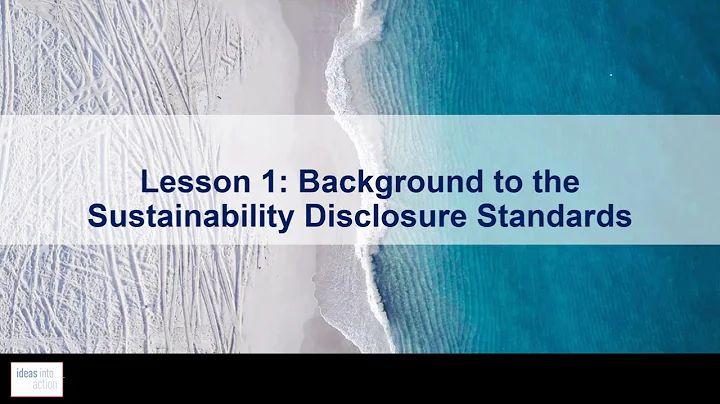 Sustainability Disclosure Standards IFRS S1 and S2
