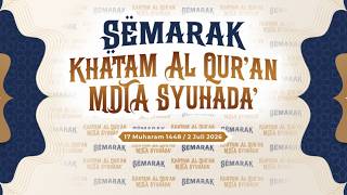 LIVE: Semarak Khatam Al Qur'an MDTA Syuhada' 2026 | Jadikan Al-Qur'an & Hadist Landasan Masa Depan LIVE: Semarak Khatam Al Qur'an MDTA Syuhada' 2026 | Jadikan Al-Qur'an & Hadist Landasan Masa Depan