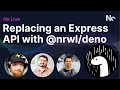Replacing an Express API with @nrwl/deno