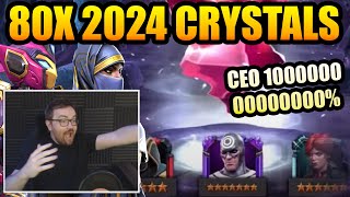 80x 7 Star 2024 Featured Paragon Crystal Opening  CEO 10000000000000%  Marvel Contest of Champions