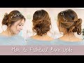 Easy Updo Hairstyle for Wedding, Prom or Special Occasion #updo #updohairstyles