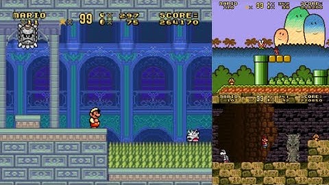 SMW Standard Normal romhack Panic in the Mushroom Kingdom 2 Part 3