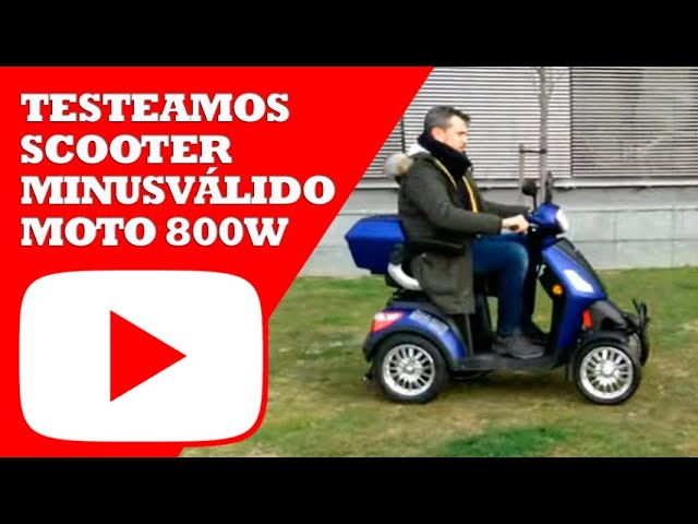 Scooter Eléctrico Movilidad Reducida MOTO 800W