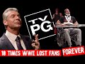 10 times wwe lost fans forever